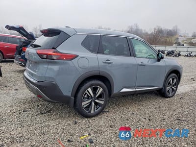 Trzecie zdjęcie samochodu z tyłu: 2023 NISSAN ROGUE SL VIN:5N1BT3CB9PC934161 - miniatura