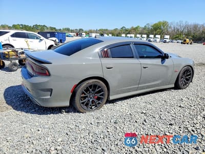 Trzecie zdjęcie samochodu z tyłu: 2019 DODGE CHARGER SCAT PACK VIN:2C3CDXGJ7KH579757 - miniatura