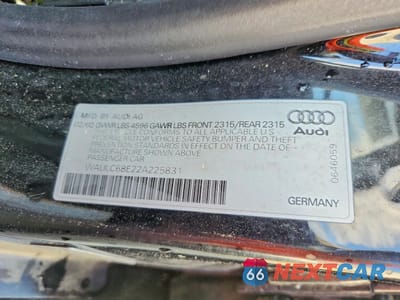 Zdjęcie 12 z 12 samochodu: 2002 AUDI A4 1.8T QUATTRO VIN:WAULC68E22A225831 - miniatura