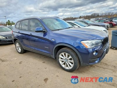 Czwarte zdjęcie samochodu z boku: 2016 BMW X3 XDRIVE28I VIN:5UXWX9C51G0D75134 - miniatura