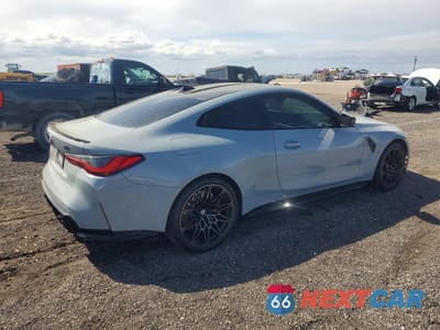 Trzecie zdjęcie samochodu z tyłu: 2024 BMW M4 COMPETITION VIN:WBS43AZ0XRCN64793 - miniatura