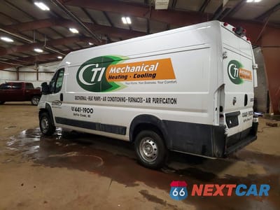Drugie zdjęcie samochodu z przodu: 2023 RAM PROMASTER 3500 HIGH ROOF DELIVERY VAN VIN:3C6MRVJG5PE547497 - miniatura