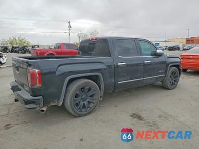 Trzecie zdjęcie samochodu z tyłu: 2018 GMC SIERRA C1500 DENALI VIN:3GTP1PEC3JG430366 - miniatura