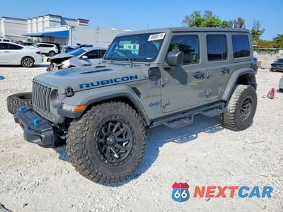 2021 JEEP WRANGLER UNLIMITED RUBICON 4XE 1C4JJXR6XMW708129 - główne zdjęcie licytacji z USA - miniatura