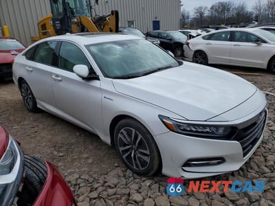Czwarte zdjęcie samochodu z boku: 2020 HONDA ACCORD HYBRID EX VIN:1HGCV3F41LA001278 - miniatura