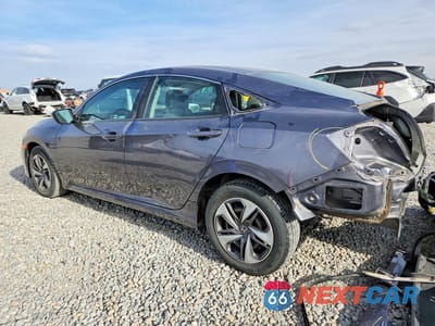 Drugie zdjęcie samochodu z przodu: 2019 HONDA CIVIC LX VIN:19XFC2F68KE032035 - miniatura