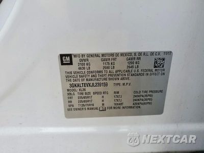 Zdjęcie 12 z 12 samochodu: 2018 GMC TERRAIN SLE VIN:3GKALTEVXJL239159 - miniatura