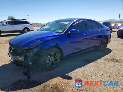 2023 HYUNDAI ELANTRA HYBRID BLUE KMHLM4AJ7PU051218 - główne zdjęcie licytacji z USA - miniatura
