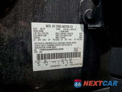 Zdjęcie 13 z 13 samochodu: 2023 FORD EXPLORER POLICE INTERCEPTOR VIN:1FM5K8AW6PNA10008 - miniatura