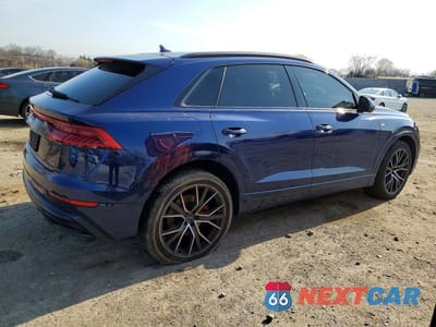 Trzecie zdjęcie samochodu z tyłu: 2019 AUDI Q8 PREMIUM PLUS S-LINE VIN:WA1EVAF15KD016598 - miniatura