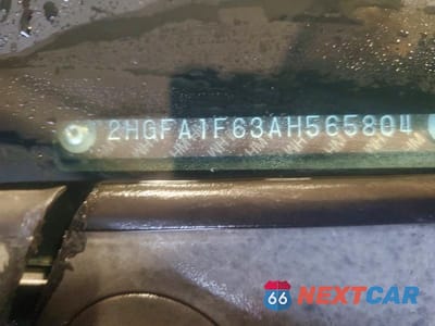 Zdjęcie 12 z 12 samochodu: 2010 HONDA CIVIC LX-S VIN:2HGFA1F63AH565804 - miniatura