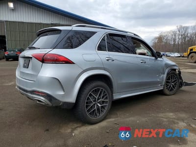Trzecie zdjęcie samochodu z tyłu: 2022 MERCEDES-BENZ GLE 350 4MATIC VIN:4JGFB4KB5NA753725 - miniatura