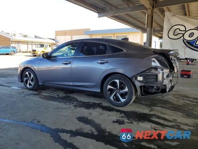 Drugie zdjęcie samochodu z przodu: 2021 HONDA INSIGHT EX VIN:19XZE4F51ME011184 - miniatura