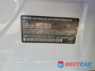Zdjęcie 12 z 12 samochodu: 2016 BMW 750 XI VIN:WBA7F2C56GG415631 - miniatura