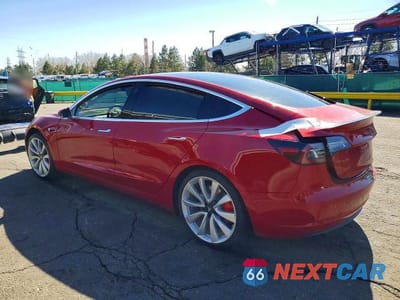 Drugie zdjęcie samochodu z przodu: 2018 TESLA MODEL 3 VIN:5YJ3E1EB2JF072853 - miniatura