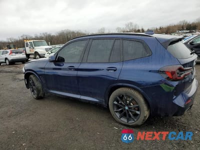 Drugie zdjęcie samochodu z przodu: 2023 BMW X3 XDRIVE30I VIN:5UX53DP03P9S65980 - miniatura