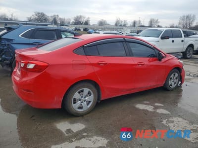 Trzecie zdjęcie samochodu z tyłu: 2017 CHEVROLET CRUZE LS VIN:1G1BC5SM3H7122439 - miniatura