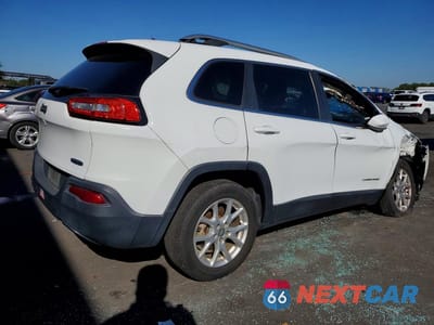 Trzecie zdjęcie samochodu z tyłu: 2014 JEEP CHEROKEE LATITUDE VIN:1C4PJLCBXEW299768 - miniatura