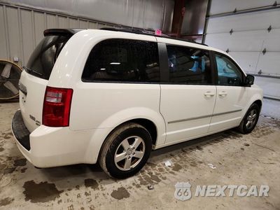 Trzecie zdjęcie samochodu z tyłu: 2010 DODGE GRAND CARAVAN VIN:2D4RN5DX2AR140574 - miniatura