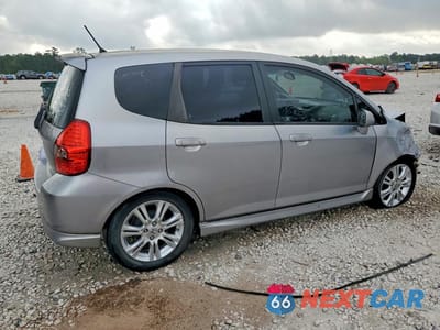 Trzecie zdjęcie samochodu z tyłu: 2008 HONDA FIT SPORT VIN:JHMGD38668S016845 - miniatura