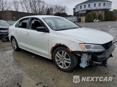 Czwarte zdjęcie samochodu z boku: 2015 VOLKSWAGEN JETTA BASE VIN:3VW2K7AJ6FM219616 - miniatura