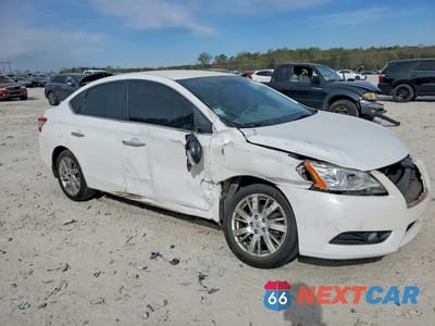 Czwarte zdjęcie samochodu z boku: 2014 NISSAN SENTRA SL VIN:3N1AB7AP7EY331905 - miniatura