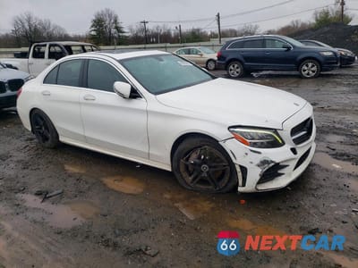 Czwarte zdjęcie samochodu z boku: 2020 MERCEDES-BENZ C 300 4MATIC VIN:55SWF8EB9LU323078 - miniatura