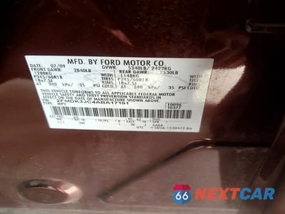 Zdjęcie 13 z 13 samochodu: 2010 FORD EDGE SEL VIN:2FMDK3JC4ABA17191 - miniatura