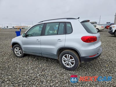Drugie zdjęcie samochodu z przodu: 2017 VOLKSWAGEN TIGUAN S VIN:WVGBV7AX5HK017287 - miniatura