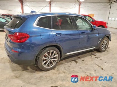 Trzecie zdjęcie samochodu z tyłu: 2019 BMW X3 XDRIVE30I VIN:5UXTR9C58KLP76861 - miniatura