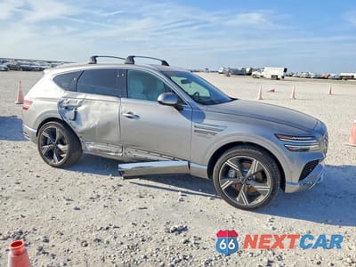 Czwarte zdjęcie samochodu z boku: 2025 GENESIS GV80 3.5T PRESTIGE VIN:KMUHEESC4SU293239 - miniatura