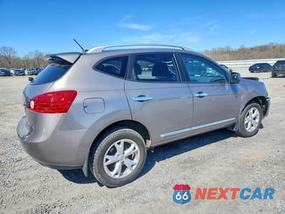 Trzecie zdjęcie samochodu z tyłu: 2011 NISSAN ROGUE S VIN:JN8AS5MV4BW279300 - miniatura