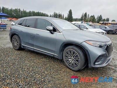 Czwarte zdjęcie samochodu z boku: 2023 MERCEDES-BENZ EQS SUV 450 4MATIC VIN:4JGDM2EB5PA001432 - miniatura