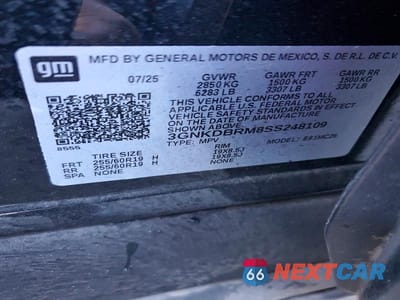 Zdjęcie 13 z 13 samochodu: 2025 CHEVROLET BLAZER LT VIN:3GNKDBRM8SS248109 - miniatura