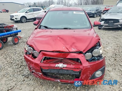 Piąte zdjęcie samochodu w środku: 2012 CHEVROLET SONIC LT VIN:1G1JC6SH0C4221329 - miniatura