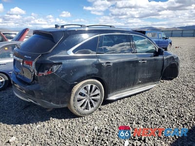 Trzecie zdjęcie samochodu z tyłu: 2014 ACURA MDX TECHNOLOGY VIN:5FRYD4H45EB003442 - miniatura