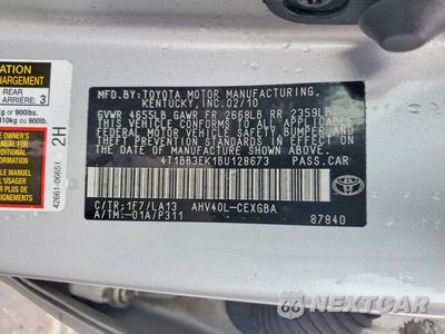 Zdjęcie 12 z 13 samochodu: 2011 TOYOTA CAMRY VIN:4T1BB3EK1BU128673 - miniatura