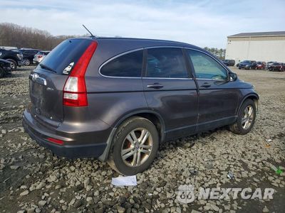 Trzecie zdjęcie samochodu z tyłu: 2010 HONDA CR-V EXL VIN:5J6RE4H70AL078936 - miniatura