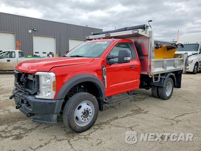 2024 FORD F550 SUPER DUTY DUMP TRUCK 1FDUF5HN8RDA25596 - główne zdjęcie licytacji z USA - miniatura