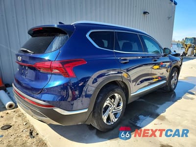 Trzecie zdjęcie samochodu z tyłu: 2021 HYUNDAI SANTA FE SEL VIN:5NMS24AJ9MH347303 - miniatura