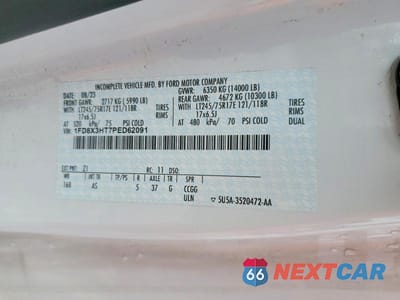 Zdjęcie 12 z 12 samochodu: 2023 FORD F350 SUPER DUTY VIN:1FD8X3HT7PED62091 - miniatura