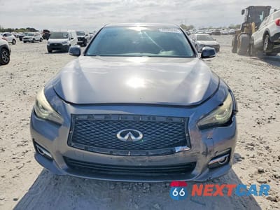Piąte zdjęcie samochodu w środku: 2015 INFINITI Q50 BASE VIN:JN1BV7AR7FM399946 - miniatura