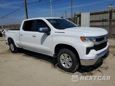 Czwarte zdjęcie samochodu z boku: 2024 CHEVROLET SILVERADO K1500 LT VIN:3GCUDDED4RG129411 - miniatura