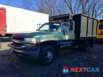 2002 CHEVROLET SILVERADO CHIPPER TRUCK 1GBJK34U32E207912 - główne zdjęcie licytacji z USA - miniatura