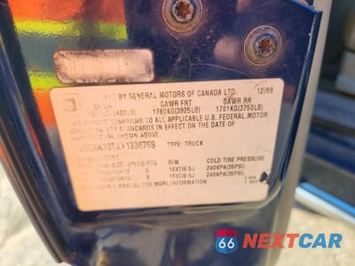 Zdjęcie 12 z 12 samochodu: 2000 CHEVROLET SILVERADO K1500 VIN:2GCEK19TXY1236769 - miniatura