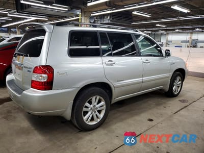 Trzecie zdjęcie samochodu z tyłu: 2007 TOYOTA HIGHLANDER HYBRID LIMITED VIN:JTEEW21A070034694 - miniatura