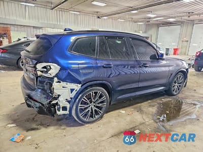 Trzecie zdjęcie samochodu z tyłu: 2022 BMW X3 XDRIVE30I VIN:5UX53DP08N9N39431 - miniatura