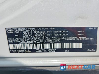 Zdjęcie 12 z 12 samochodu: 2023 SUBARU SOLTERRA PREMIUM VIN:JTMABABA0PA005102 - miniatura