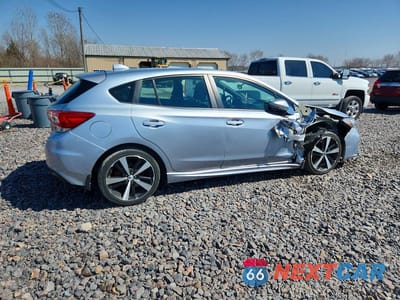 Trzecie zdjęcie samochodu z tyłu: 2018 SUBARU IMPREZA SPORT VIN:4S3GTAL68J1722324 - miniatura