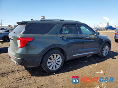 Trzecie zdjęcie samochodu z tyłu: 2024 FORD EXPLORER LIMITED VIN:1FMSK8FH6RGA76613 - miniatura